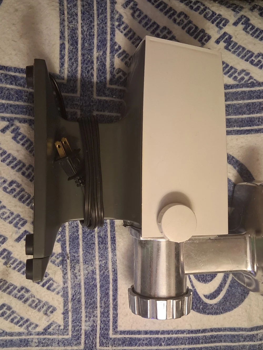 Grind-O-Matic Electric Coffee Grinder - Silver/Gray